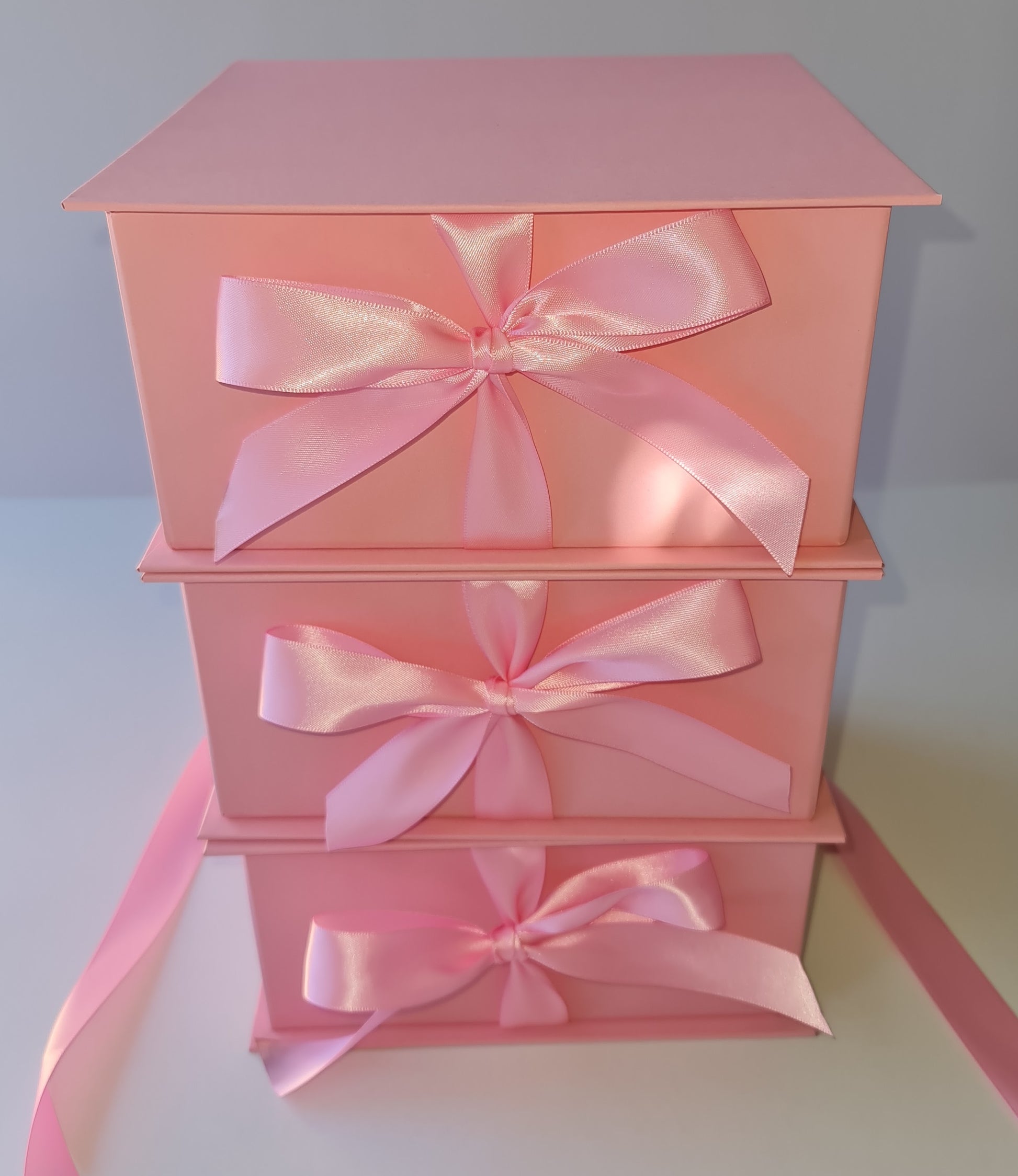Personalised Ribbon Clamshell Boxes - For collection or email about delivery