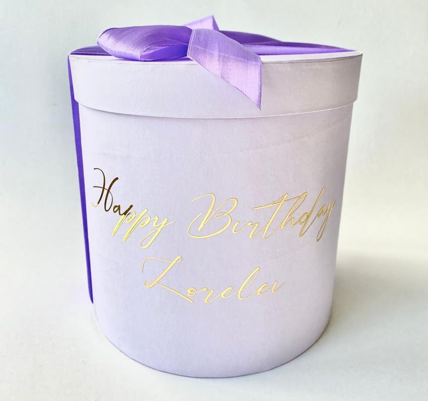Personalised/Branded Gift or Flower Boxes - with name/logo included - for collection or enquire about delivery