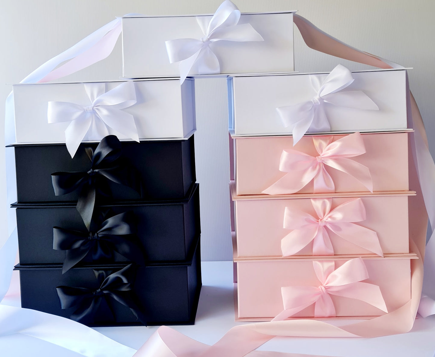 Personalised Ribbon Clamshell Boxes -   For collection or email about delivery